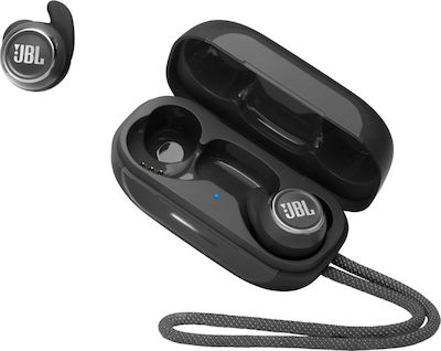 JBL Reflect Mini NC In-ear Bluetooth Handsfree Ακουστικά με Αντοχή στον Ιδρώτα και Θήκη Φόρτισης Μαύρα