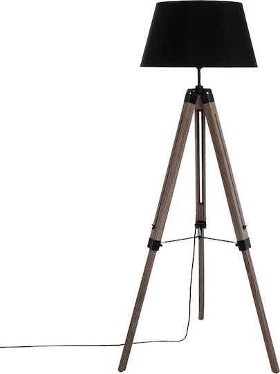 123174 Lampă de Podea Î145cm. Negru