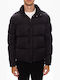 Emporio Armani Herren Winter Jacke Puffer Schwarz