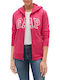 GAP Women's Hooded Cardigan Pink