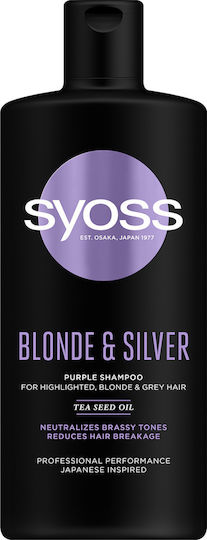 Syoss Blonde & Silver Shampoos für Gefärbt Haare 440ml