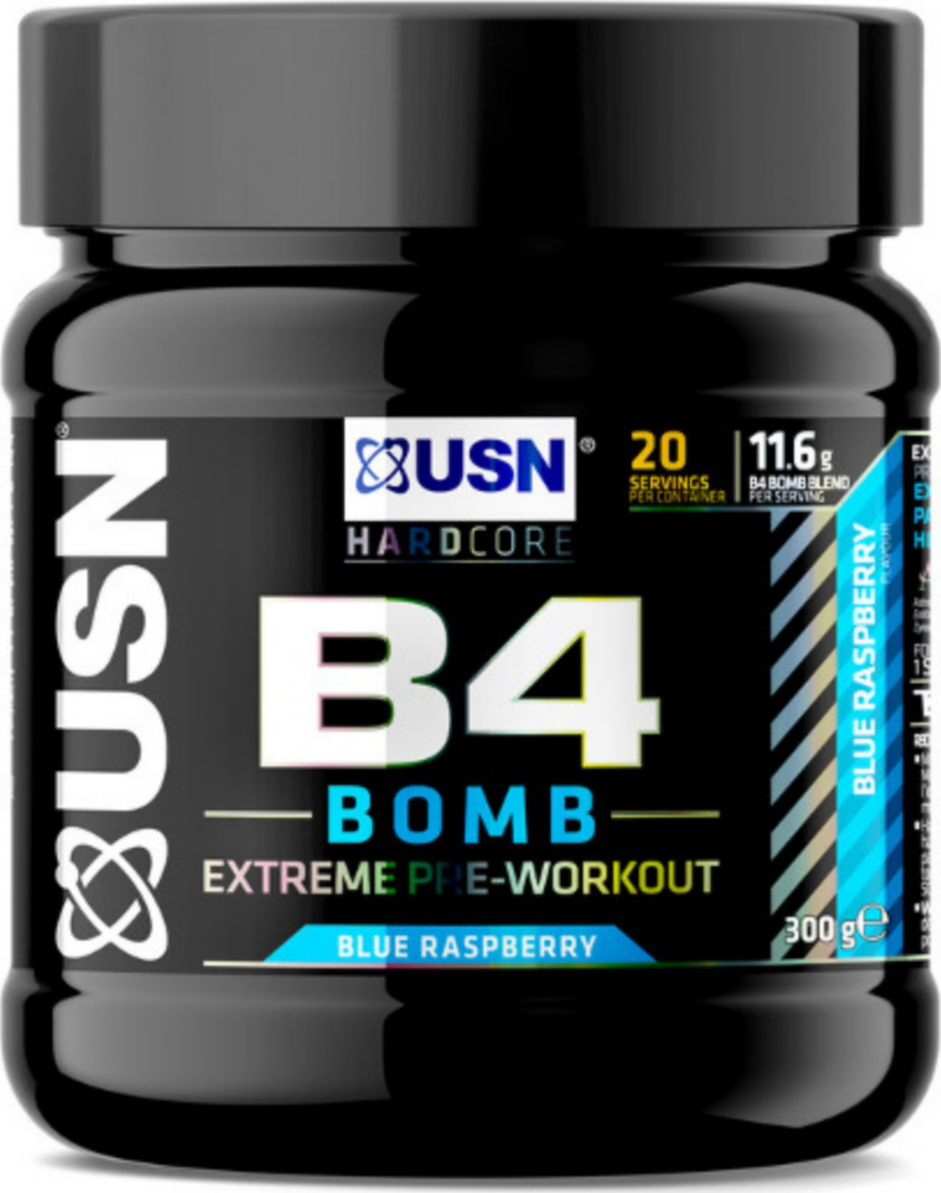 USN B4 Bomb 300gr Blue Raspberry Skroutz.gr