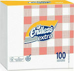 Endless Extra Napkin 1-Ply Multicolour 33x33cm 100pcs