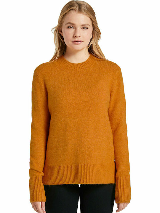 Tom Tailor Damen Langarm Pullover Orange