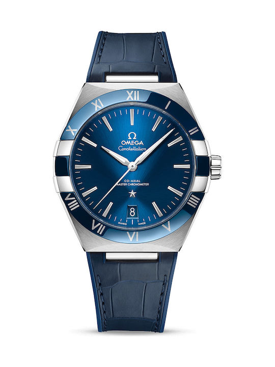 Omega Constellation Co‑Axial Master Navy