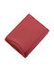 Leather Men's Wallet Classic with RFID Burgundy