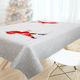 Saint Clair Weihnachtlich Tischtuch Stoff Gray L180xB145cm.
