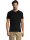 Sol's Regent Men's Short Sleeve Promotional T-Shirt Deep Black