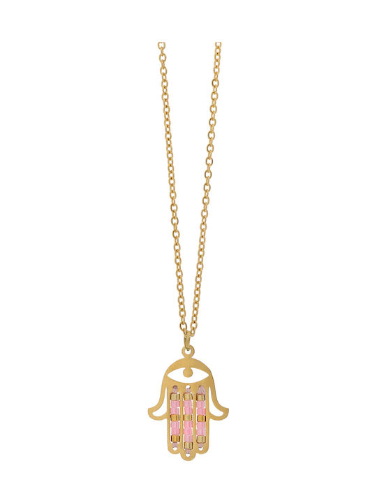 Visetti Necklace Gold Plated