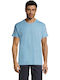 Sol's Regent Men's Short Sleeve Promotional T-Shirt Sky Blue