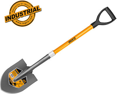 Ingco Flat Shovel with Handle HSSLH05