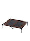 Pawhut Elevated Dog Bed Blue 91.5x76.2cm