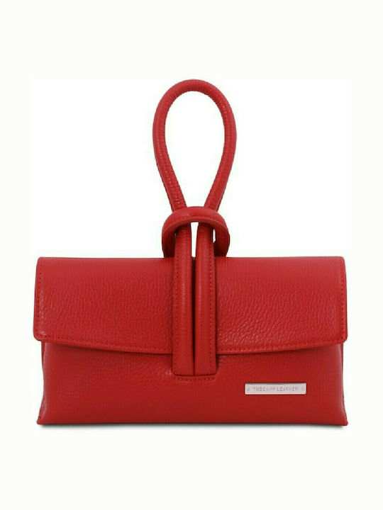 Tuscany Leather Leder Damentasche Handtasche Rot