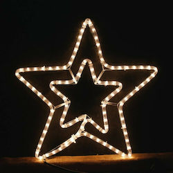 Decolight Desktop Illuminated White Star 57cm