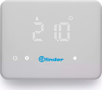 Finder Bliss Wi-Fi Ψηφιακός Θερμοστάτης Χώρου Smart με Οθόνη Αφής και Wi-Fi