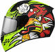 MT Stinger A1 Chicken Matt Black Κράνος Μηχανής Full Face DOT / ECE 22.05 1450gr