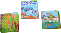 Cangaroo Activity Book Σετ Βιβλία Δραστηριοτήτων made of Fabric for 12++ Months