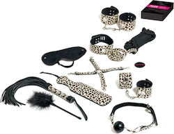 Tease & Please Master Slave Bondage & Adventure Game BDSM Kit in Black Color