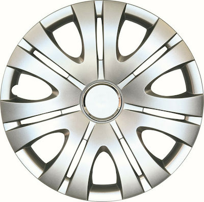 Croatia Cover Car Hubcap Set Toyota Avensis / Corolla Verso 16" 4pcs Silver