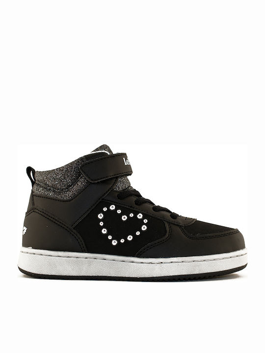 Lelli Kelly Kids Sneakers High LK6826 with Scratch Black LK 6826