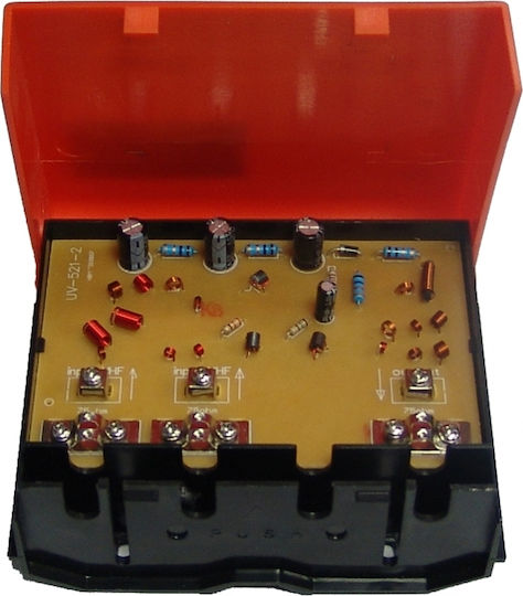 Tele UV-521/A VHF/UHF/FM (Without Power Supply) Mast Amplifier Satellite UV-521/A