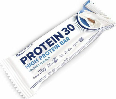 IronMaxx Protein 30 Baton cu 30% Proteină & Aromă Coconut 35gr