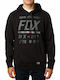 Fox District 2 Men's Sweatshirt with Hood and Pockets Black