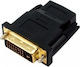 Anga PS-A038 Μετατροπέας DVI-D male σε HDMI female 1τμχ