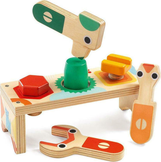 Djeco Kids Workbench Workbench Carpenter made of Wood