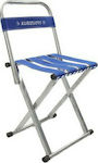 Stuhl Strand Aluminium Blau