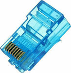 De Tech RJ-45 male Connector 1pc