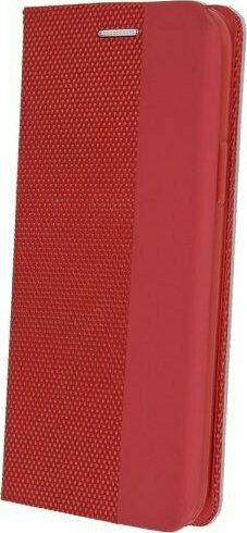 Senso Primo Книга Изкуствена кожа Червен (Huawei P40 Lite)