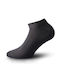 Walk Men's Solid Color Socks Black