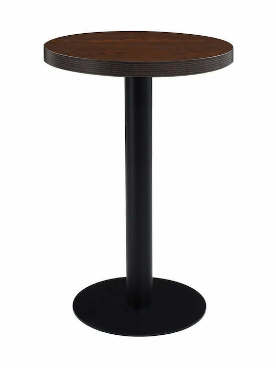 Table Kitchen Dark Brown 50x50cm