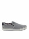 Πάνινα Ανδρικά Slip-On Γκρι