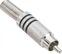 Adam Hall 7622BLK Βύσμα RCA