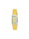 Laura Biagiotti Uhr mit Gelb Lederarmband LB0011S-05Z