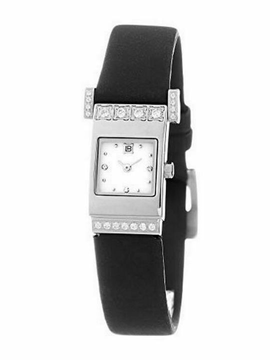 Laura Biagiotti Damen Uhr mit Schwarz Lederarmband