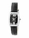 Laura Biagiotti Women's Watch with Black Leather Strap