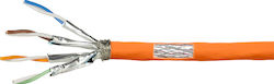 LogiLink CPV0060 S/FTP Cat.7 Καλώδιο Ethernet 100m Πορτοκαλί