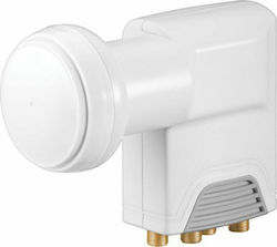 Goobay Universal Quattro LNB LNB 4 Outputs 0.1dB