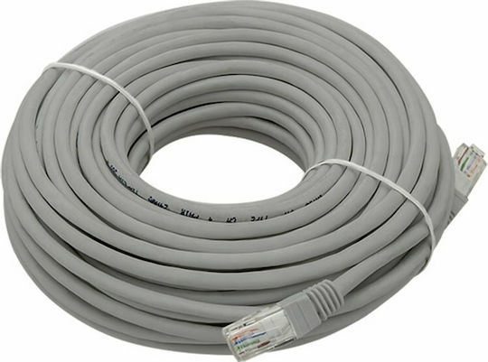 U/UTP Cat.5 (100Mbps) Καλώδιο Δικτύου Ethernet 20m Γκρι