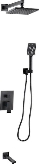 Karag Delos for Shower 3 Exits Black Matt Karag Delos for Shower 3 Exits Black Matt