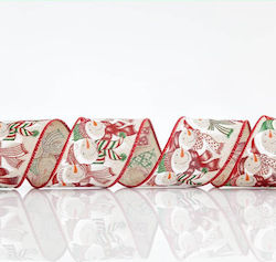 Eurolamp Christmas Ribbon Multicolour 910x6.35cm 1pc