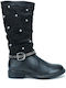 Kids Boots with Zipper Black