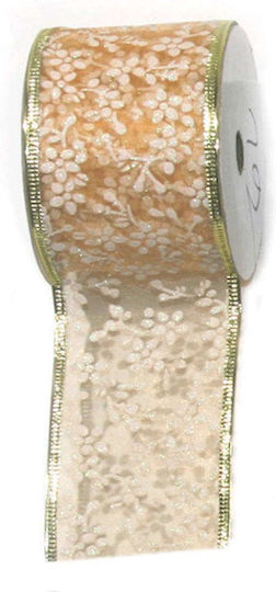 Marhome Christmas Ribbon Orange 910cm 1pc
