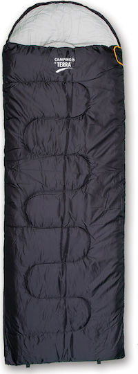 Camping Plus by Terra Schlafsack Einzeln 3 Jahreszeiten Classic 300 Black