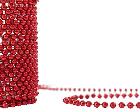 Eurolamp Christmas Garland Red 1200x26cm 1pc
