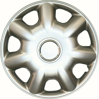 Croatia Cover Car Hubcap Set 14" 4pcs Silver