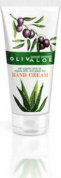 Olivaloe Organic Aloe & Green Tea Κρέμα Χεριών 100ml